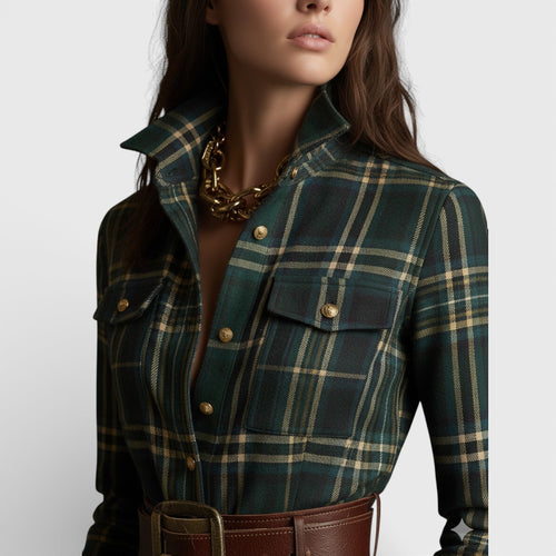 Milo Mochi | Belted Shirt Dress